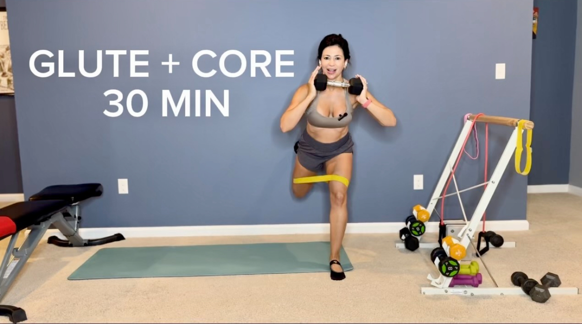 30-Minute l Glute + Core - Great Combo!