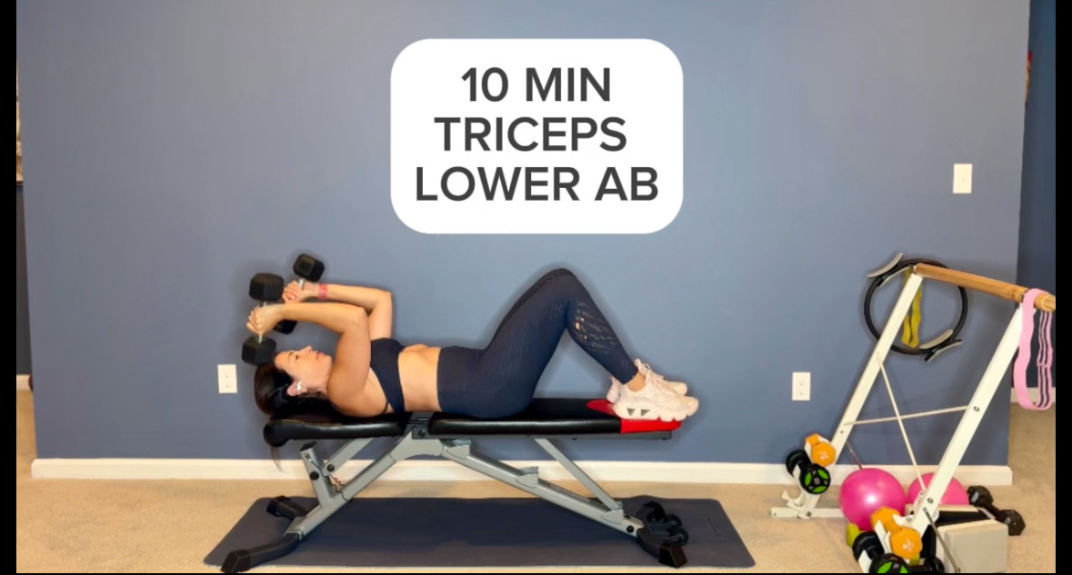 10-Minute l Triceps + Core