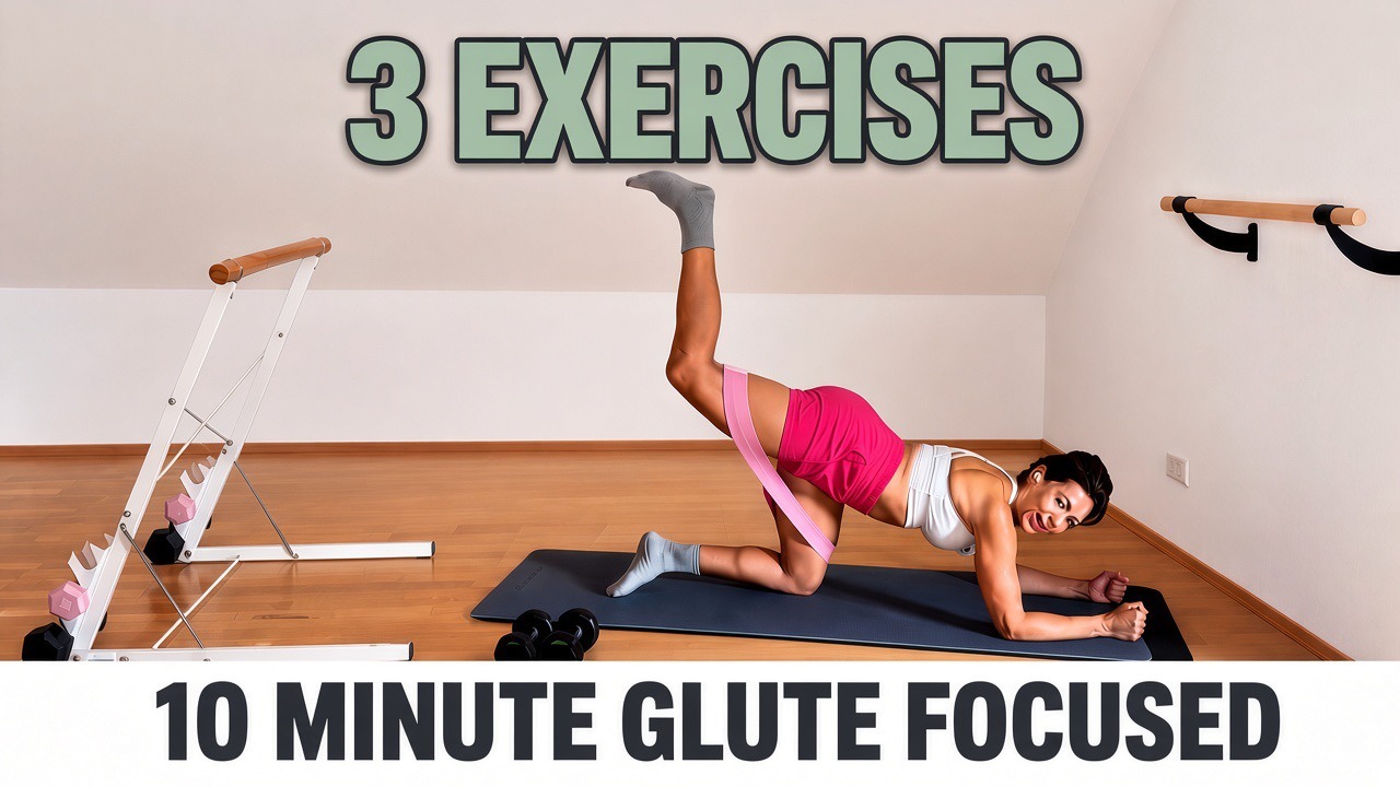 10-Minute l Glute Burn l Floor Exercises